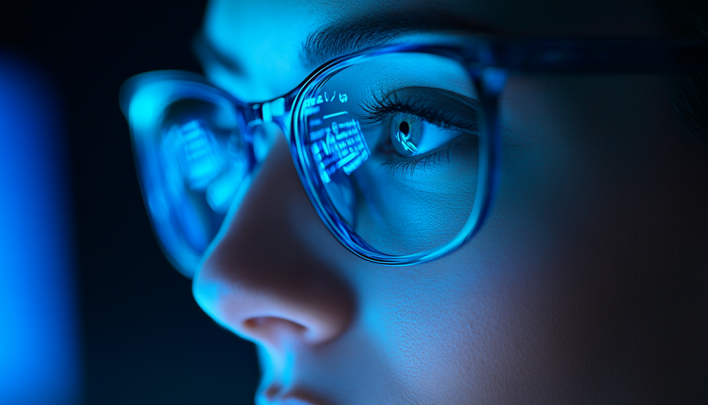 Lunettes lumière bleue