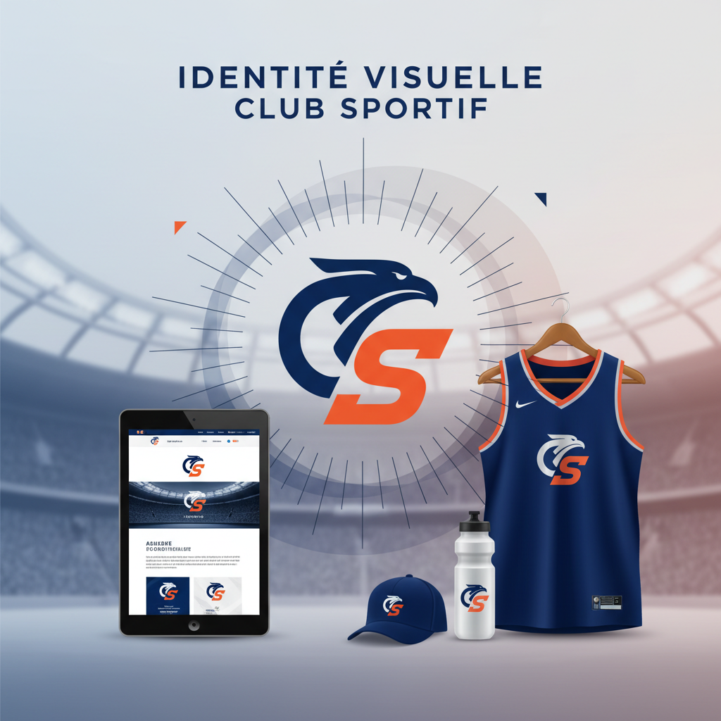 identité visuelle club sportif
