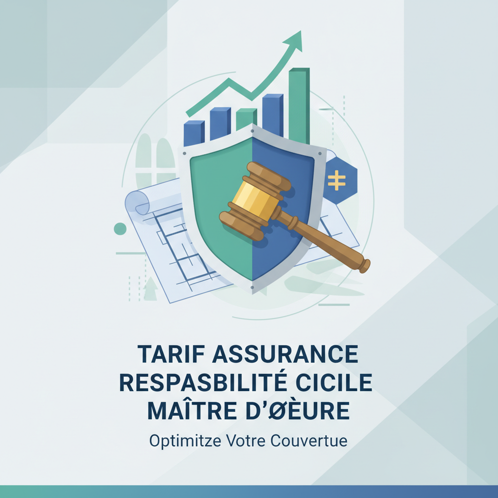 tarif assurance responsabilité civile maître d'œuvre