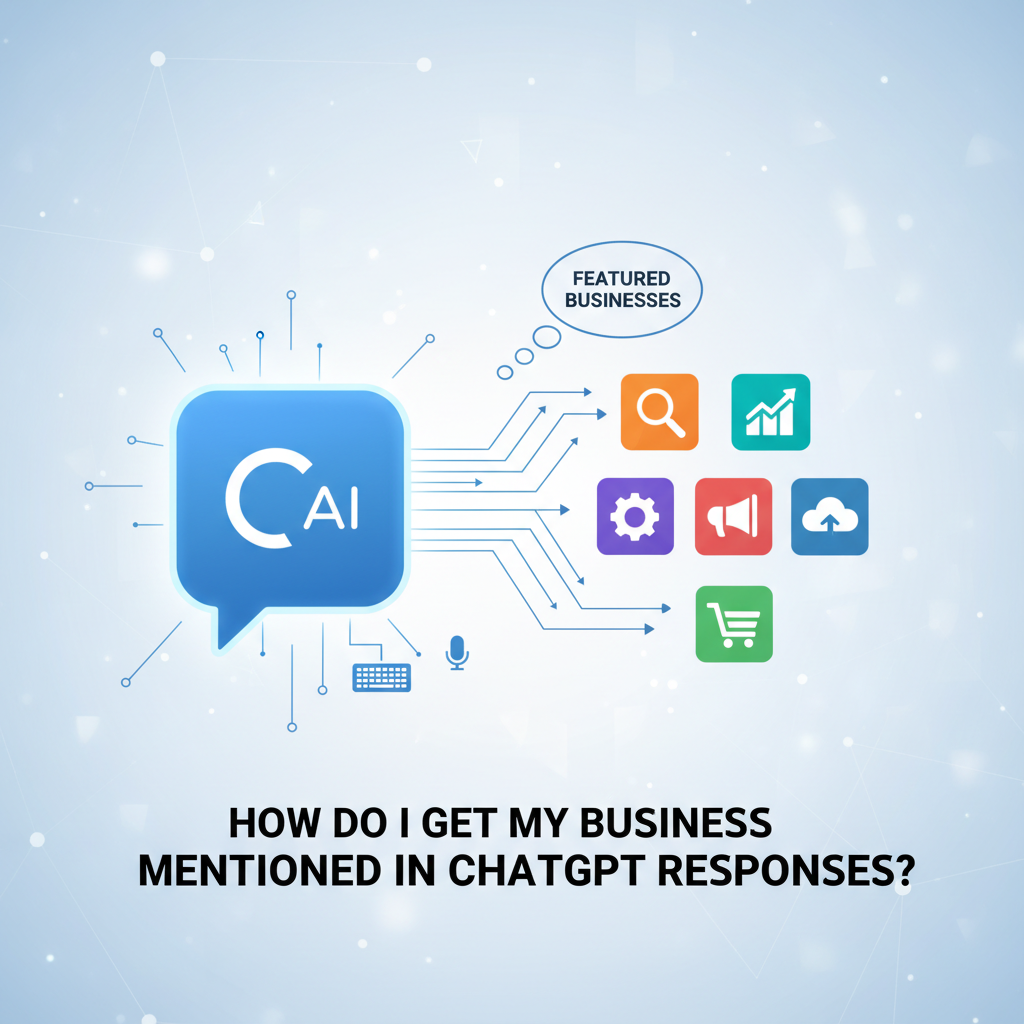 how do I get my business mentioned in ChatGPT responses